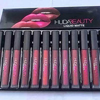 Huda Beauty matte Finishing Lipstick ( Pack of 12 )