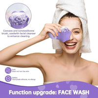 Paw Shaped Ice Roller for Face with Scrubber